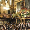 비엔나 신년음악회--매년 1월 1일 비엔나 악우회관(Wiener Musikverein)에서 열리는 비엔나 필하모닉 오케스트라(빈엔나 필 이미지