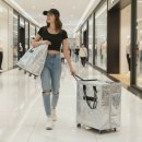 (주)엔픽 | 쇼핑 걱정 끝! 루루엔픽 대용량 접이식 장바구니 캐리어 솔직 후기