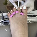 신산빌딩 | 산본역네일, 산본 듀어네일에서 받았던 솔직 패디큐어 후기