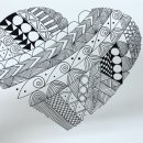 패턴아트 젠탱글 이미지