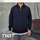 티엔지티 | 티엔지티(TNGT) 남자 하프 집업 니트 착용 후기! 겨울 두툼하고 깔끔한 울 니트 추천