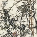 우창숴(吳昌碩,), 〈구슬 빛(珠光)〉, 1920, 종이에 먹, 색, 139.6×69cm, 중국미술관 소장(1급) 이미지