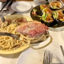 덴뿌라 | 홍대 연남동 맛집 초이다이닝 메뉴 추천 연어 덴뿌라 후토마끼 크림파스타 후기