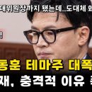 한동훈 테마주가 폭락한 충격적 이유 이미지