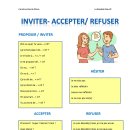 [단어 및 문형] Inviter et refuser 이미지