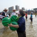 서천에 수박을 띄워라(영주수박축제 및 고기잡기) 이미지