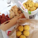 비에이치씨(BHC)영주혁신점 | BHC 뿌링치즈볼, 뿌링미니콜팝, 후라이드반 양념반 치킨 칼로리 &amp; 후기 소개 : 영주BHC