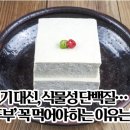 고기대신,식물성다백질..두부,꼭먹어야하는이유는? 이미지