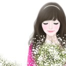 봄 소녀ㅡ예쁜 소녀의봄 일러스트 gif 이미지...!! 이미지