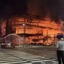 수원 터미널 사거리 어느 건물 화재 CCTV 이미지