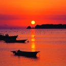 일출과 일몰 이미지