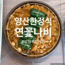 양산 백동 연꽃나비 후기｜24개월 아기랑 가기 좋은 강된장정식 맛집