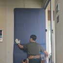 효성아파트 옹벽 L | 청주인테리어필름 홍군 l 산남동 푸르지오 현관문 필름시공 (현대보닥 PTW07) │ 셀프 실패 → 전문가...