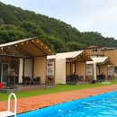 힐링갈비촌 | 포천카라반 메이플글램핑 히노끼탕과 수영장으로 완벽한 힐링 캠핑장