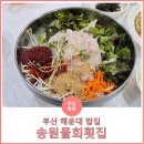송원카센타 | 부산 해운대 동해선 송정역 근처, 물회 맛집 &#39;송원물회횟집&#39; 내돈내산 후기