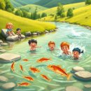 계곡속의동화 이미지