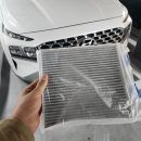 뉴세일부분정비 | 더뉴 싼타페 TM 에어컨필터 추천 - 미세먼지 차단 제대로 되는 제품 직접 교체 후기