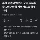 조국 공동교섭단체 구성 속도낼 듯…민주연합 시민사회도 합류 가닥 이미지