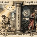 사하심을 얻는 죄와 얻지 못하는 죄 이미지