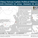 중국-대만 주간 업데이트, 2024년 1월 19일 이미지