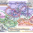삼국지로 비유한 수도권 전철/지하철 노선도 이미지