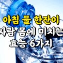 아침 물 한잔이 사람 몸에 미치는 효능 6 이미지