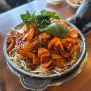 포항오천맛집 매콤양념이 매력적인 아리아 갑오징어 철판 불고기