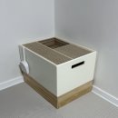 리틀캣 | 구프캣 리틀다이버 3.0 고양이 원목화장실 대형 사막화방지 내돈내산 후기