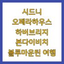 시드니 오페라하우스 하버브리지 본다이비치 블루마운틴 여행