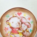 라떼아트 이미지