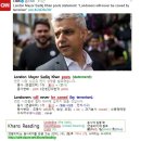 #CNN #KhansReading 2017-03-23-3 Londoners will never be cowed by terrorism 이미지