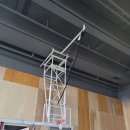 율곡산업 주식회사 | 율곡국민체육센터- 이동식농구대 설치