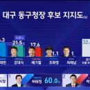 대구 동구청장 여론조사(출구조사 아닙니다) 유승민 지역구 이미지