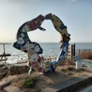 석양을 품은 물고기 이미지