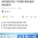 새미래민주당 "'이재명 체제 붕괴' 대비해야" 이미지