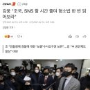 김웅 "조국, SNS 할 시간 줄여 형소법 한 번 읽어보라" 이미지