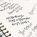 청별캘리그라피