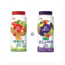 (주)아워홈 비락진천점 | 비락 야채사랑365(12EA)+유기농포도와야채365(12EA), 24개