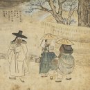 안동대학교박물관 | ☁ 백남주의 옛그림 ➓ * 희경루. 노상탁발. 노상파안