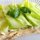 오이 샌드위치 만드는법 전현무 오이 토스트 만들기 오픈 샌드위치 레시피 명란 크림치즈 식빵 요리 이미지