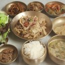 돼지밥상반찬 이미지