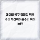 데이터 복구 전문점 맥북수리 부산아이폰수리 아이뉴턴