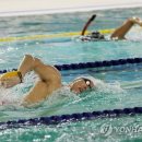 박태환, 계영 800m서 한국新 세우며 우승 이미지