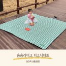 아이랑 봄소풍준비 완벽방수 폭신한 솜솜라이크 피크닉매트
