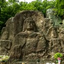 울산 어물동 마애약사여래삼존상 이미지