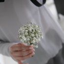 안개3길 | 63. 포근한 무드의 웨딩 촬영을 위한 전주 안개 부케, 부토니에 | 전주 안개꽃 부케 전주 부케 후기