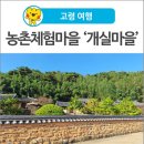 합가1리마을회관 | ｢고령 여행｣ 가을 풍경과 잘 어울리는 농촌체험마을 ‘개실마을’