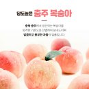 달콤한 ‘하늘작 충주복숭아’, 대도시 판촉행사 ﻿ 이미지