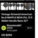US 1908년 와플 주물팬 이미지
