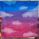 부드러운 감성 오일파스텔 이미지